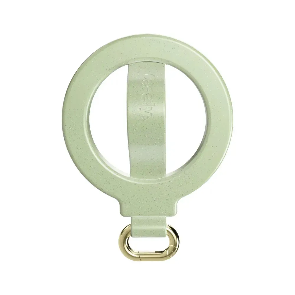 Kiwi Kiss | Matcha Green Shimmer MagRing+ with Keychain - Bansusa