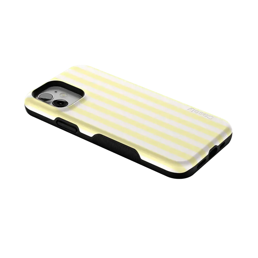 Butter Yellow Stripes | Sunday Best Case - Bansusa