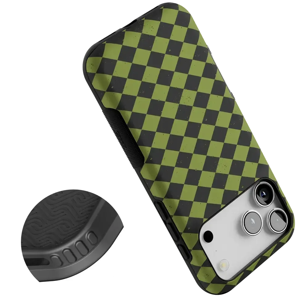 Wicked Hex | Green Checkered Case - Bansusa