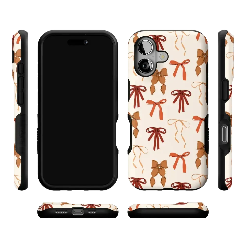 Fall Girlie | Pumpkin Spice Bows Case - Bansusa