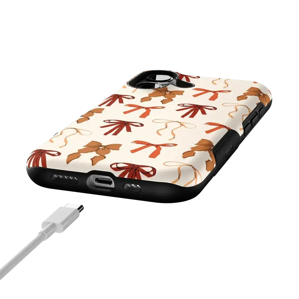 Fall Girlie | Pumpkin Spice Bows Case - Bansusa