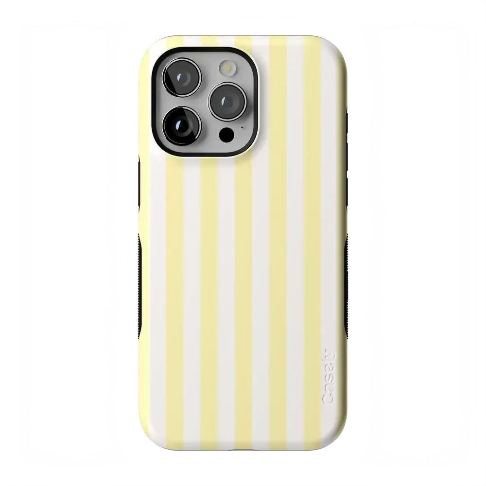 Butter Yellow Stripes | Sunday Best Case - Bansusa