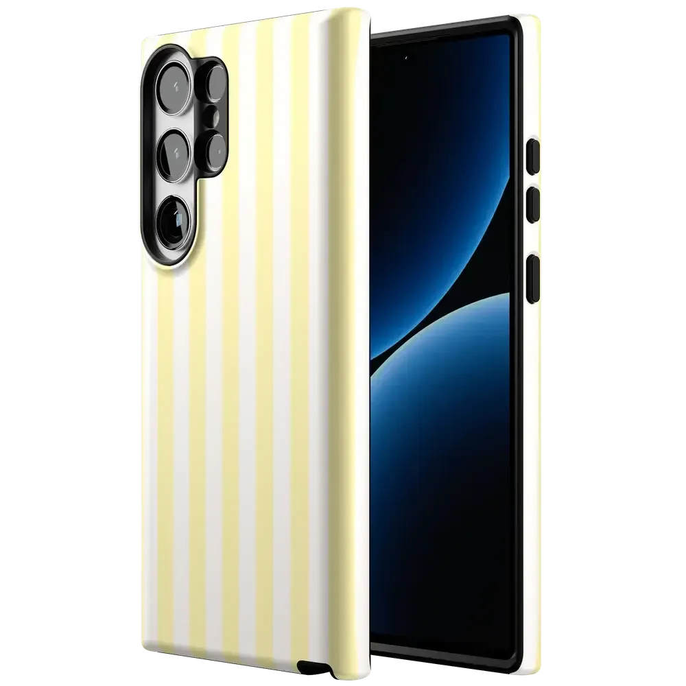 Butter Yellow Stripes | Sunday Best Case - Bansusa