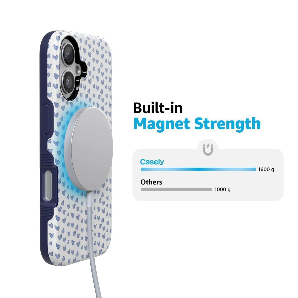 Lovebug | Blue Hearts Case - Bansusa