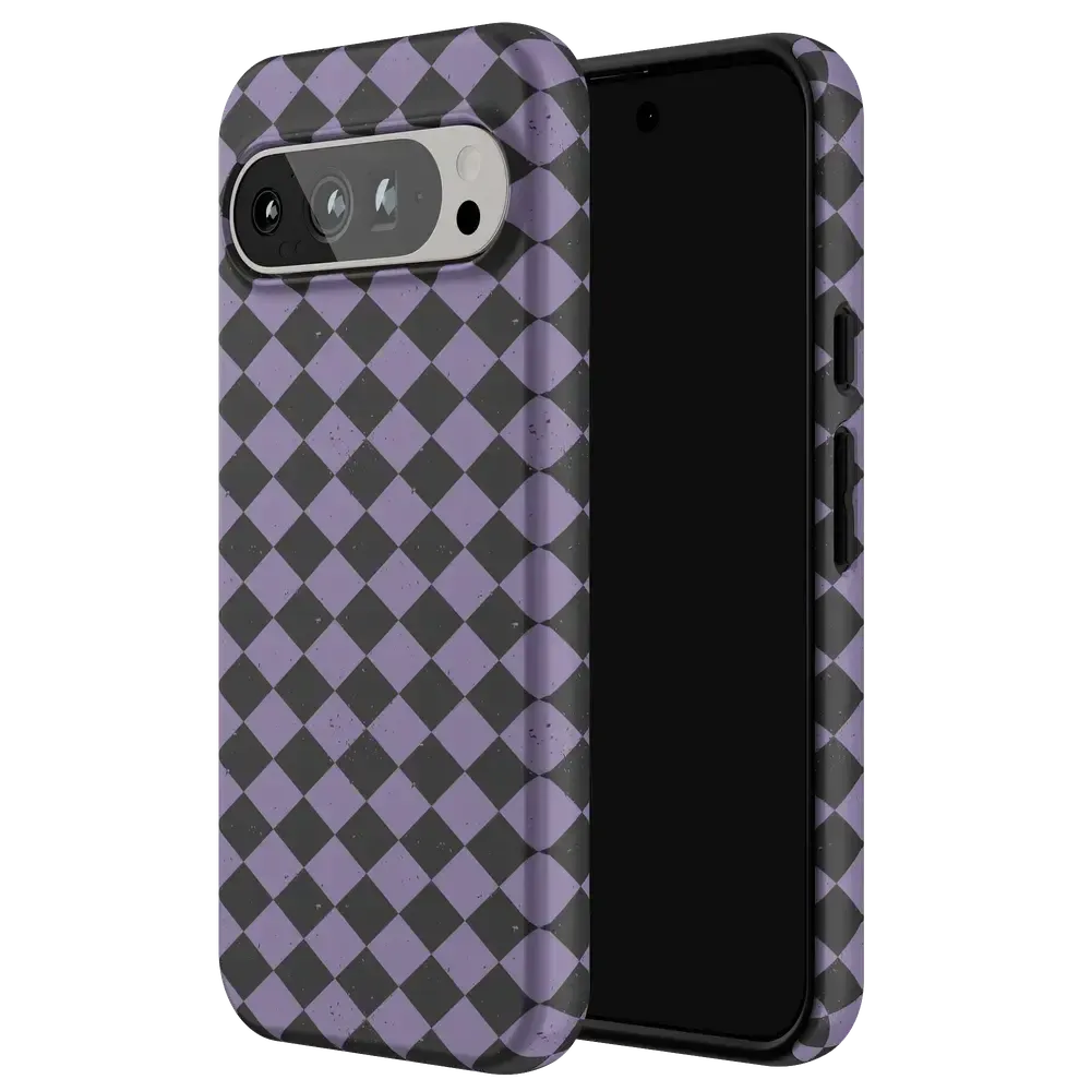 Midnight Hex | Purple Checkered Case - Bansusa