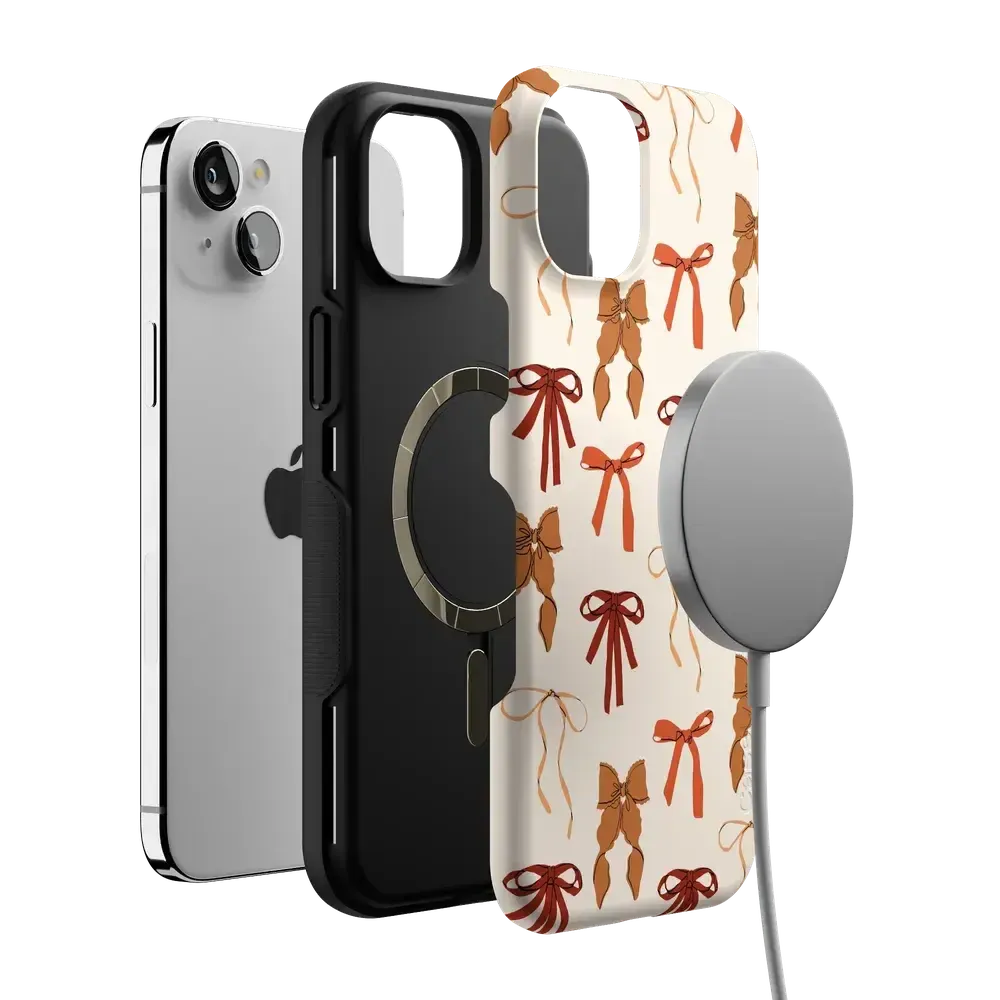 Fall Girlie | Pumpkin Spice Bows Case - Bansusa