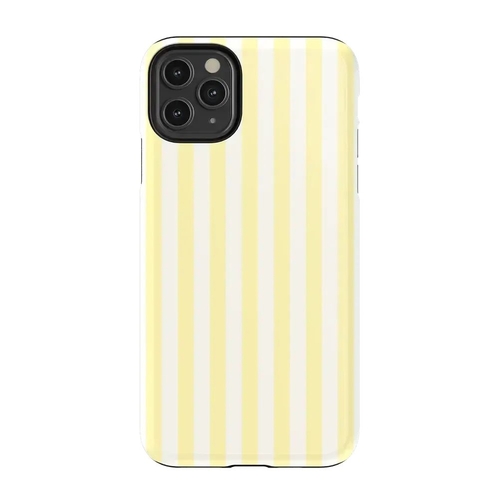 Butter Yellow Stripes | Sunday Best Case - Bansusa