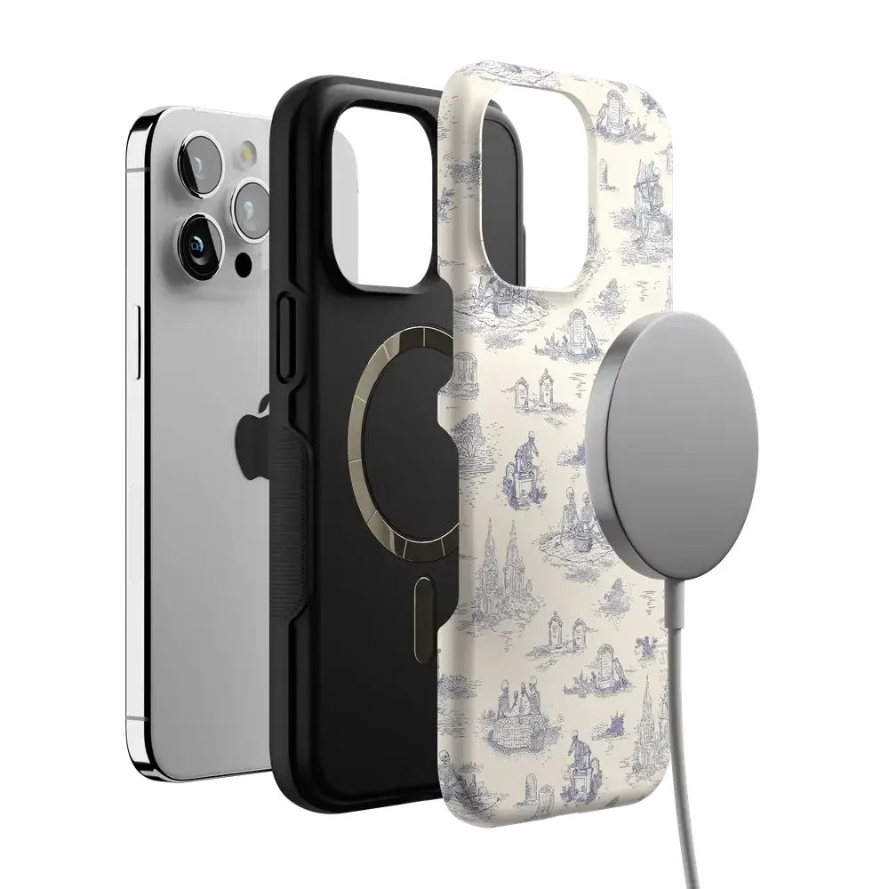 Graveyard Gathering | Skeleton Picnic Case - Bansusa