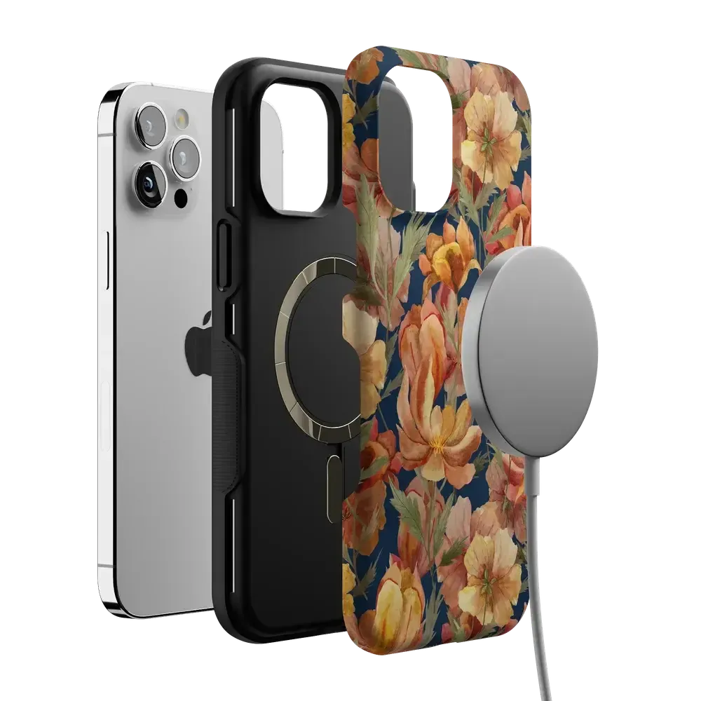 Fallen Gold | Antique Floral Case - Bansusa