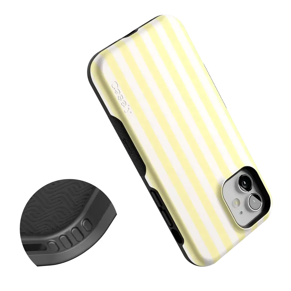 Butter Yellow Stripes | Sunday Best Case - Bansusa