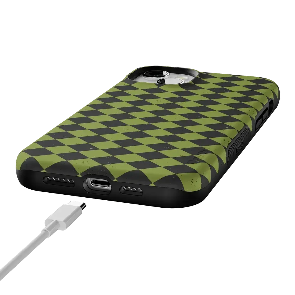 Wicked Hex | Green Checkered Case - Bansusa