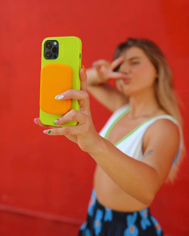 Rebel in Orange | Solid Neon Power Pod - Bansusa