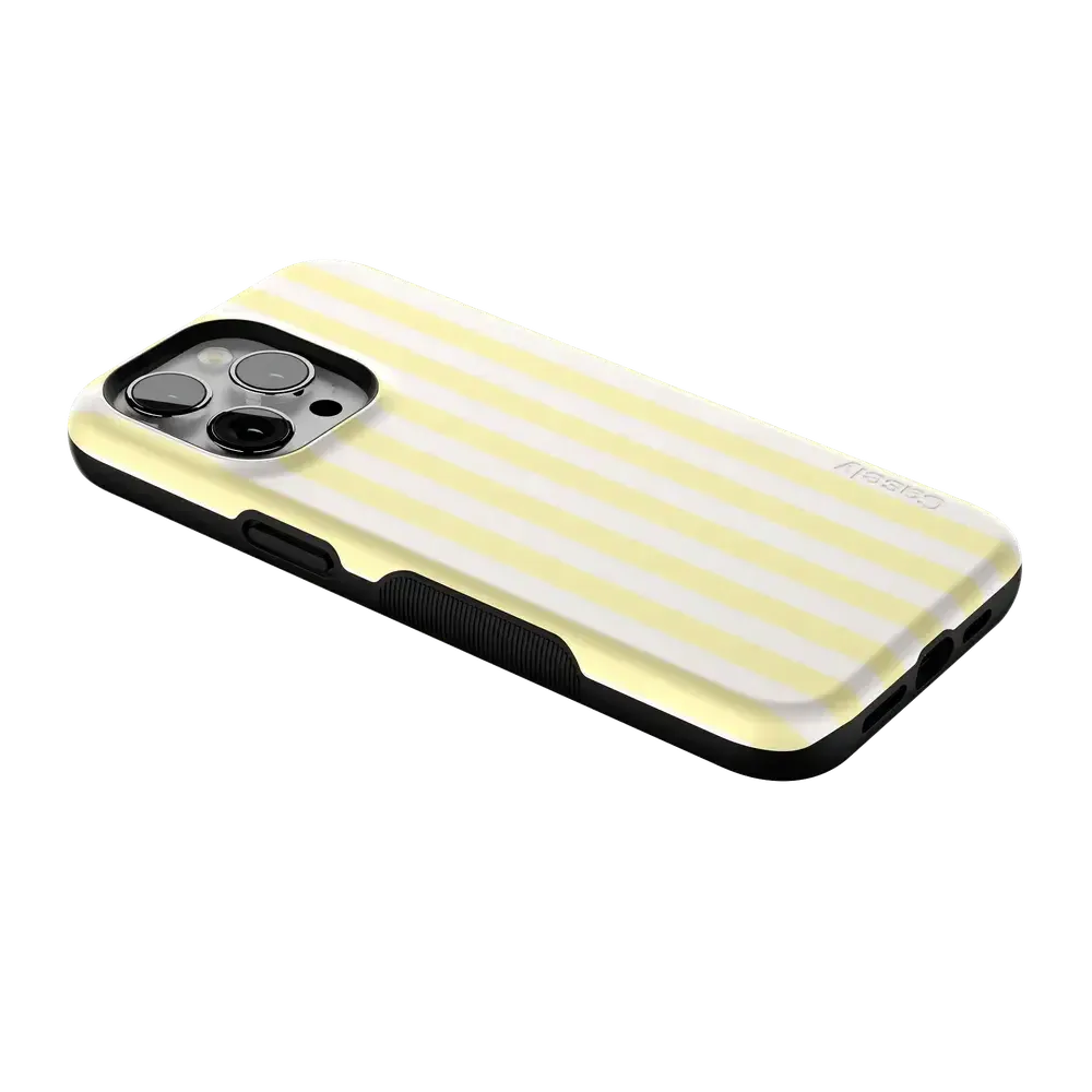 Butter Yellow Stripes | Sunday Best Case - Bansusa