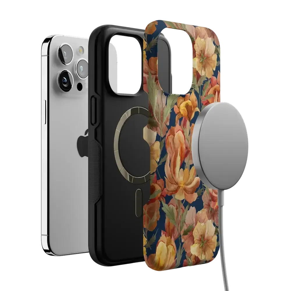 Fallen Gold | Antique Floral Case - Bansusa