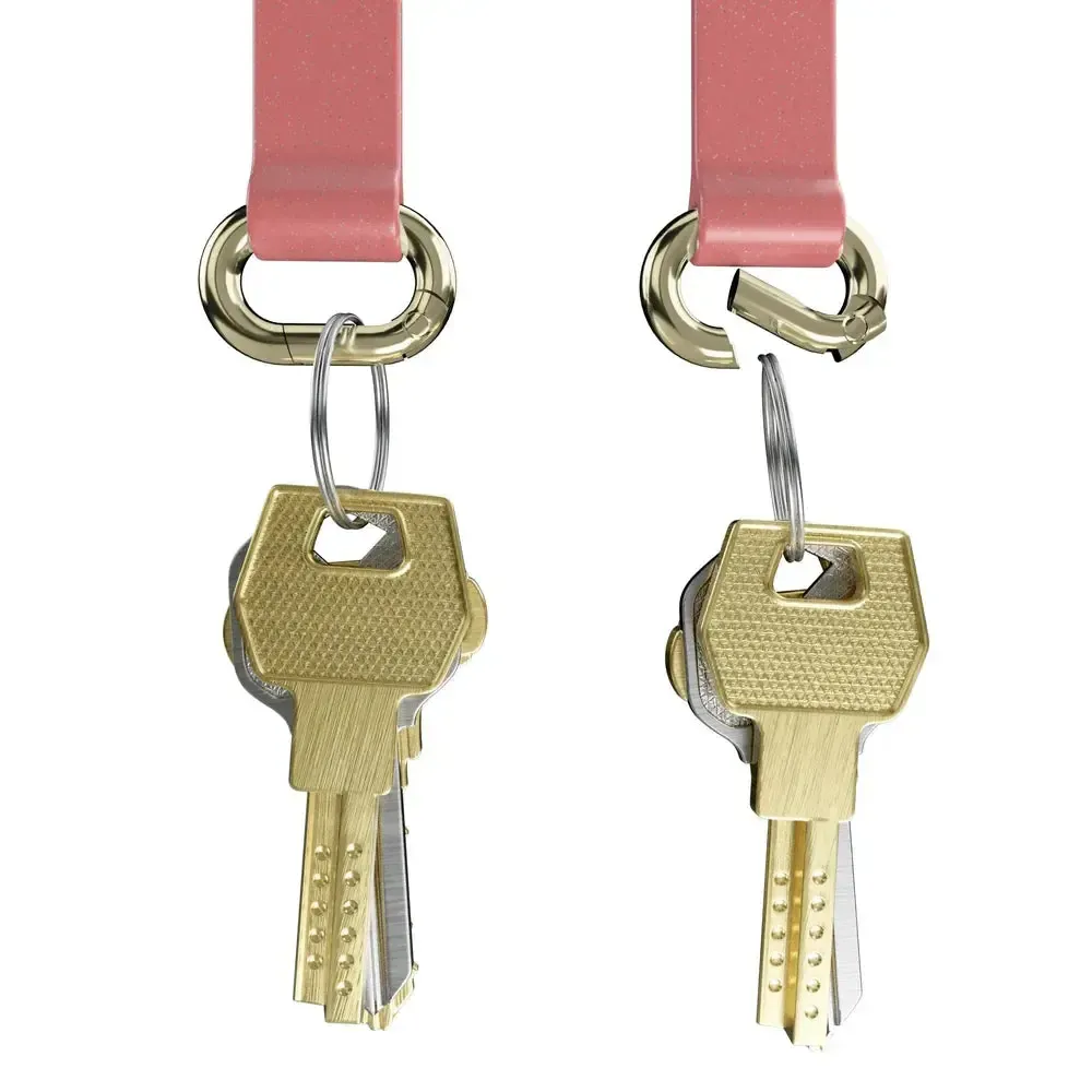 Starfish Wishes | Coral Pink Shimmer MagRing+ with Keychain - Bansusa