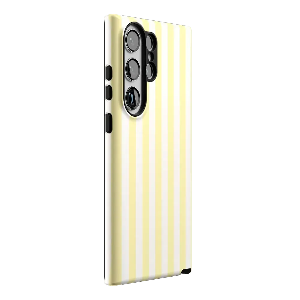 Butter Yellow Stripes | Sunday Best Case - Bansusa