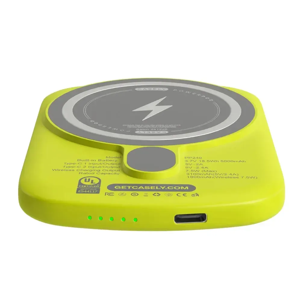 Chartreuse Days | Solid Neon Yellow Power Pod - Bansusa
