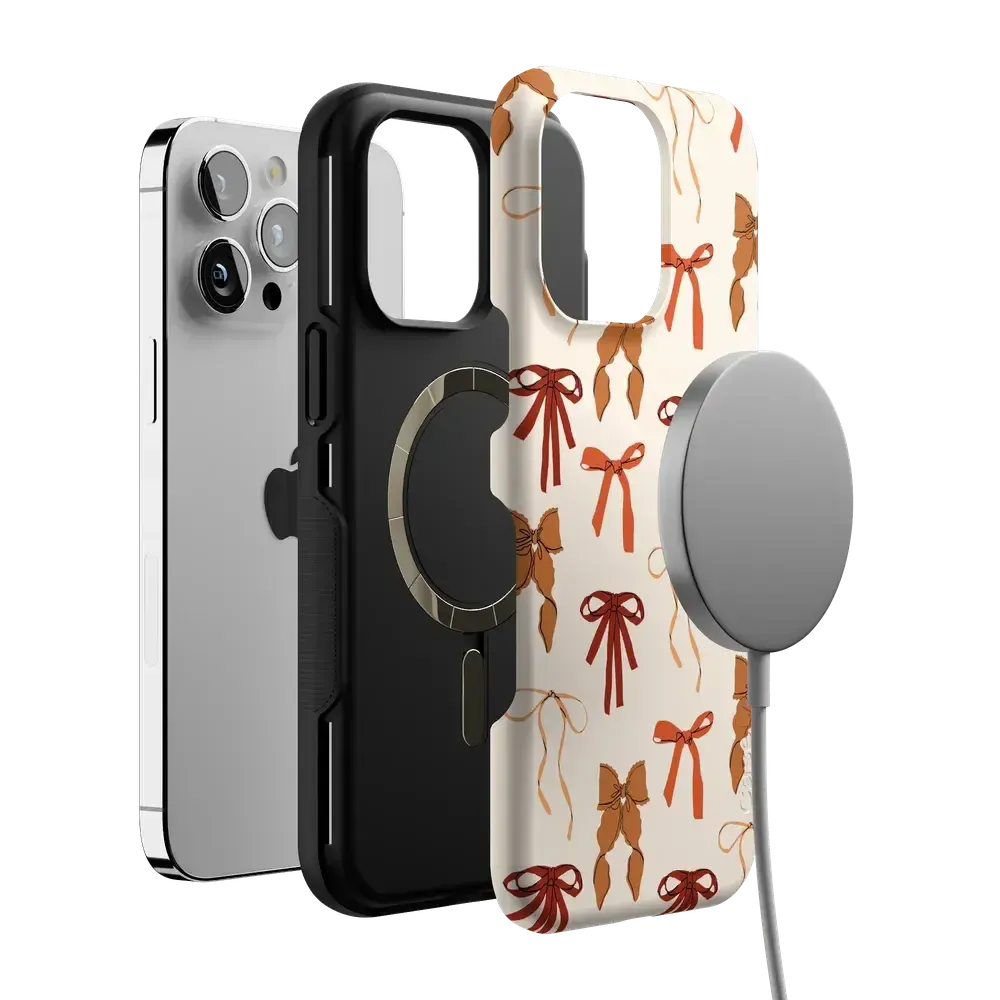 Fall Girlie | Pumpkin Spice Bows Case - Bansusa