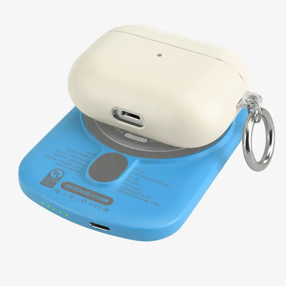 Miami Cabana | Solid Neon Blue Power Pod - Bansusa