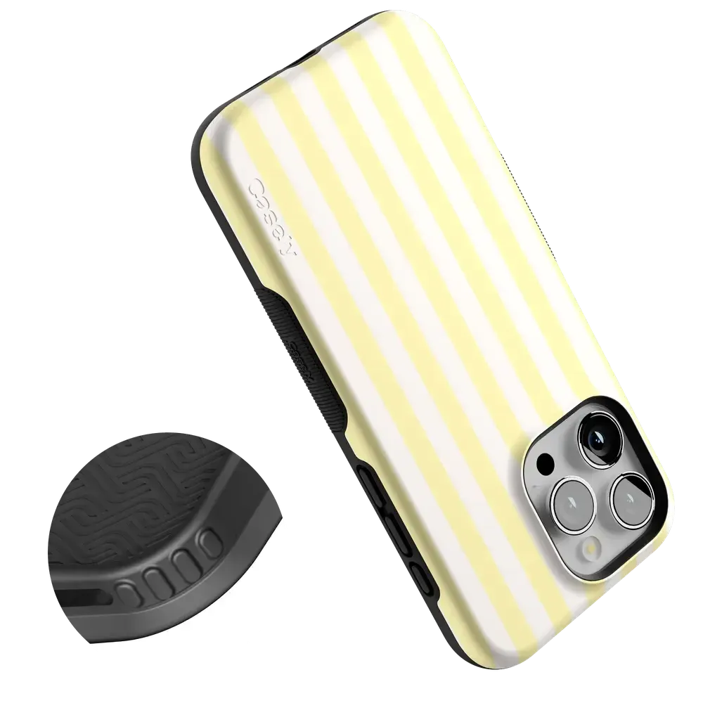 Butter Yellow Stripes | Sunday Best Case - Bansusa