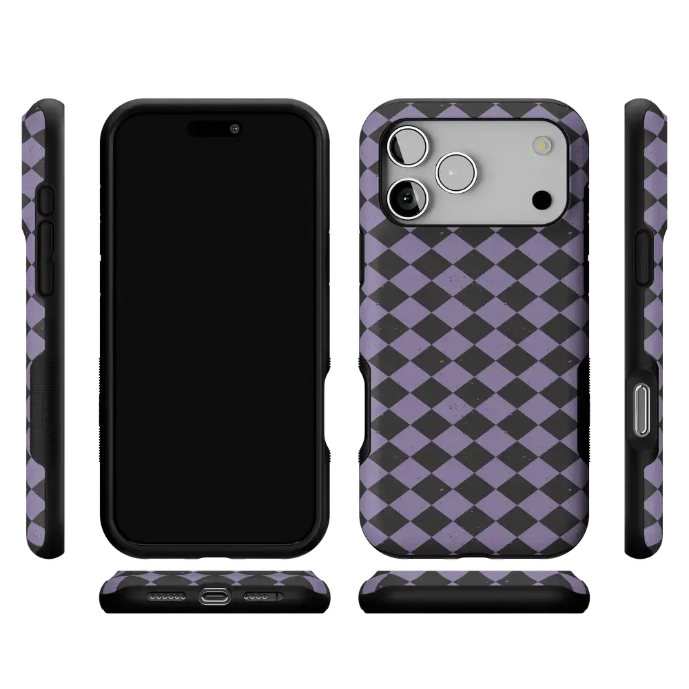 Midnight Hex | Purple Checkered Case - Bansusa