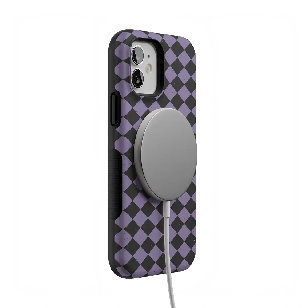 Midnight Hex | Purple Checkered Case - Bansusa