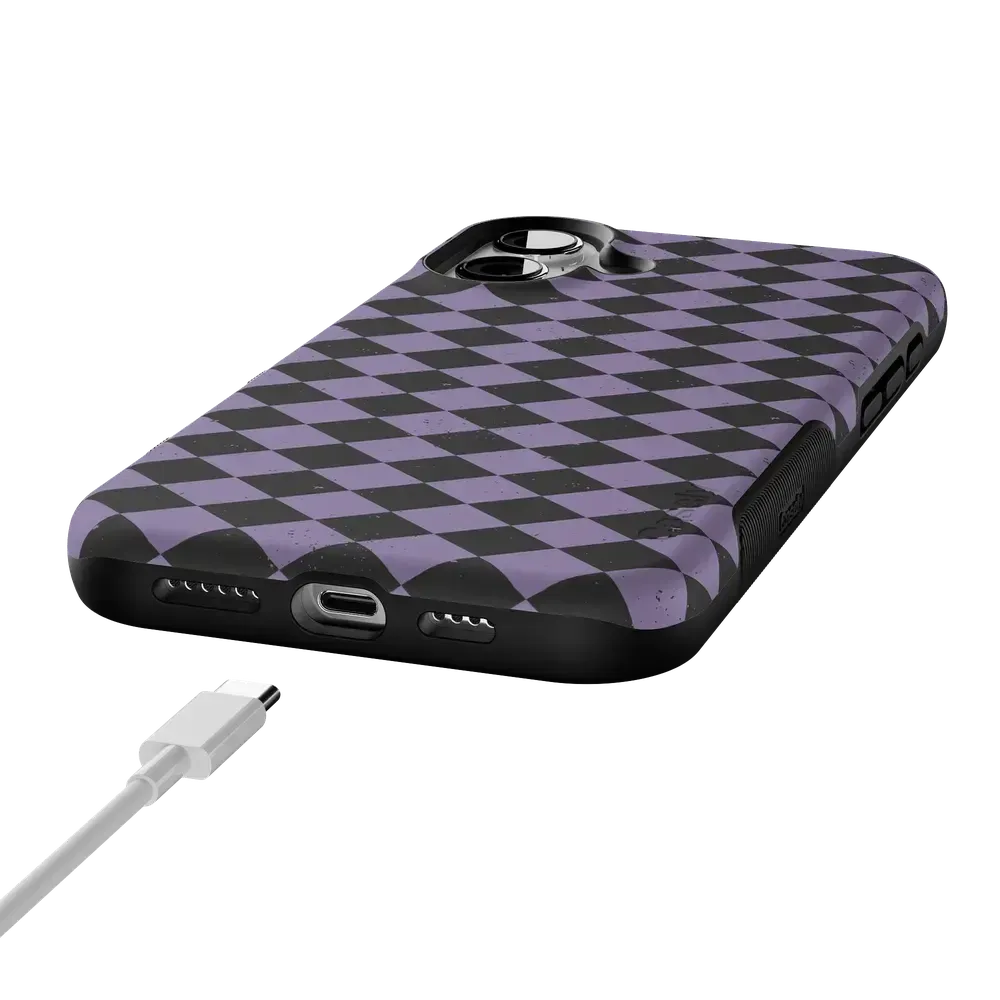 Midnight Hex | Purple Checkered Case - Bansusa