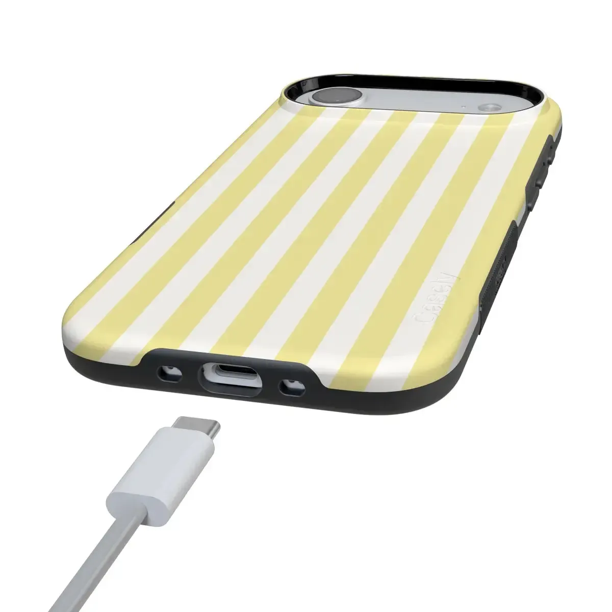 Butter Yellow Stripes | Sunday Best Case - Bansusa