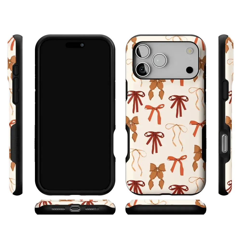 Fall Girlie | Pumpkin Spice Bows Case - Bansusa