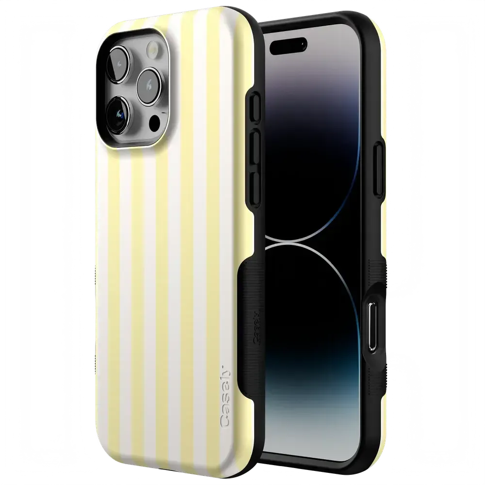 Butter Yellow Stripes | Sunday Best Case - Bansusa