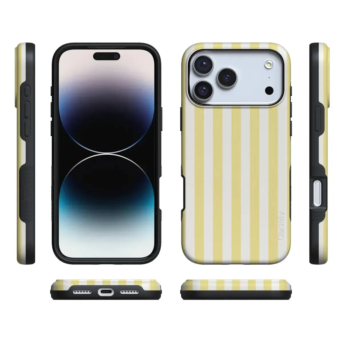 Butter Yellow Stripes | Sunday Best Case - Bansusa