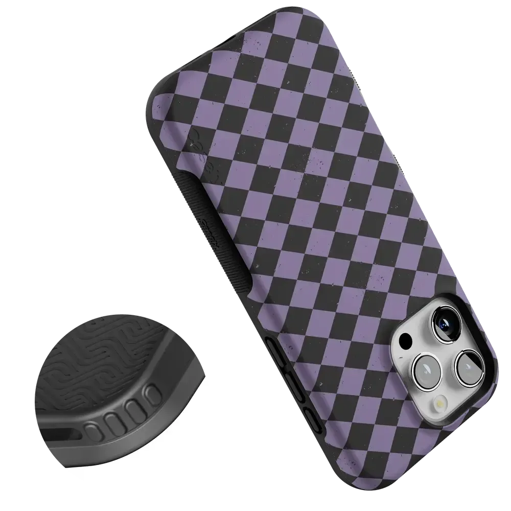 Midnight Hex | Purple Checkered Case - Bansusa