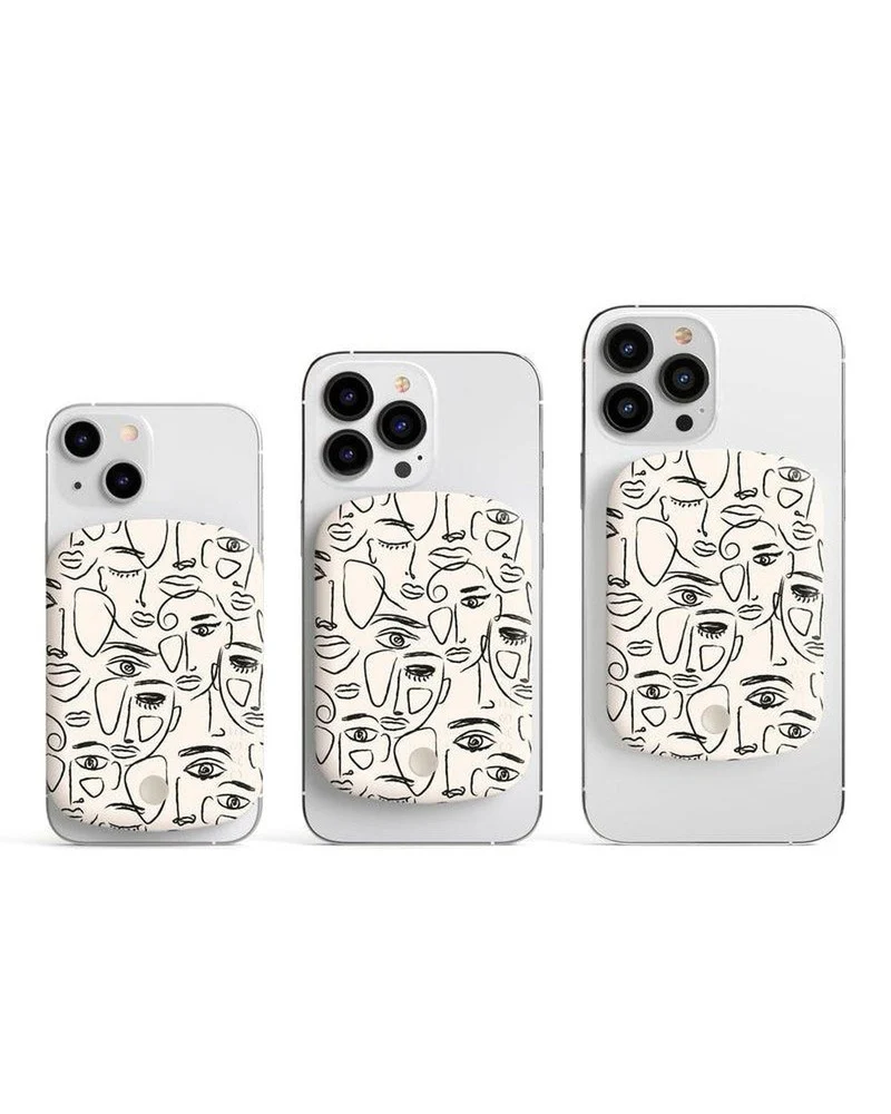 We're All Human | Minimal Face Art Power Pod - Bansusa