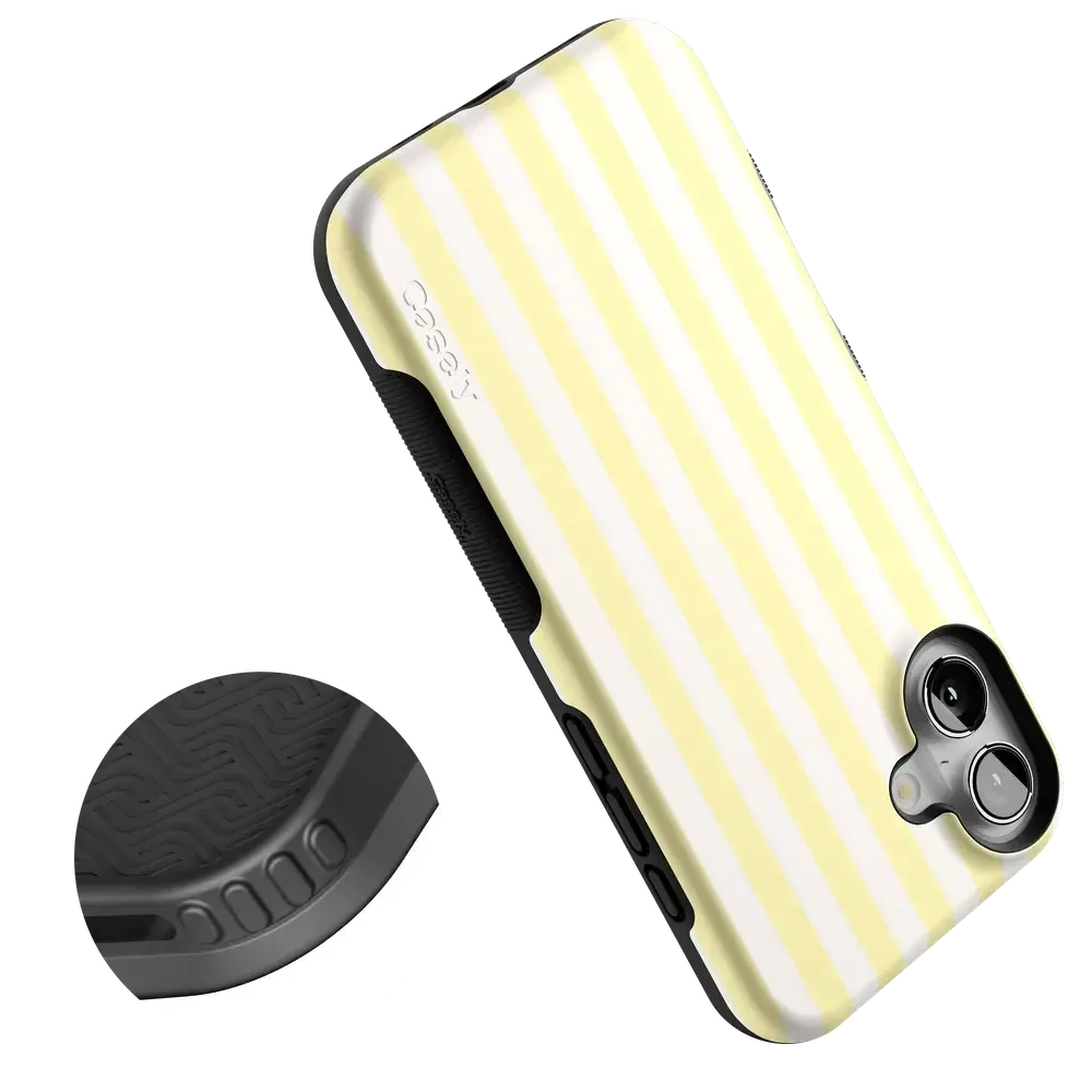 Butter Yellow Stripes | Sunday Best Case - Bansusa