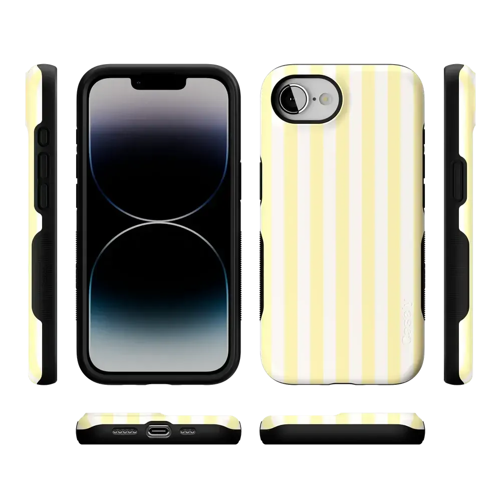 Butter Yellow Stripes | Sunday Best Case - Bansusa