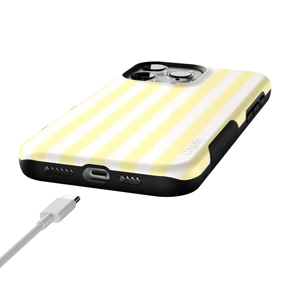 Butter Yellow Stripes | Sunday Best Case - Bansusa