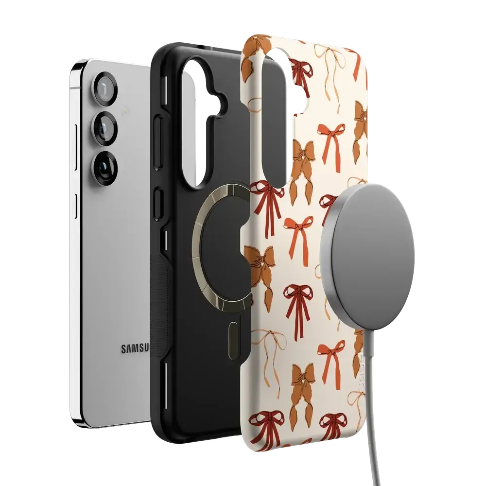 Fall Girlie | Pumpkin Spice Bows Case - Bansusa