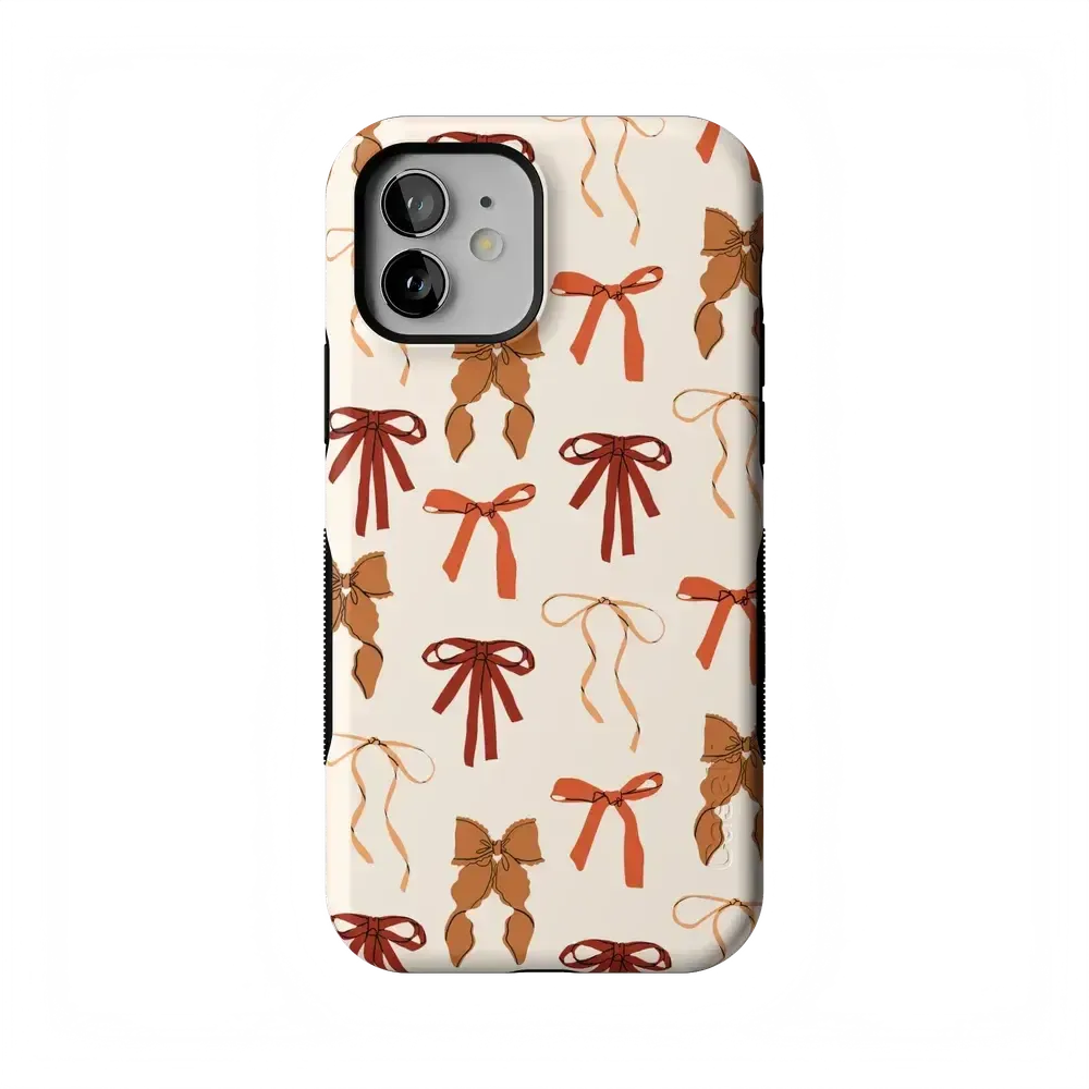 Fall Girlie | Pumpkin Spice Bows Case - Bansusa
