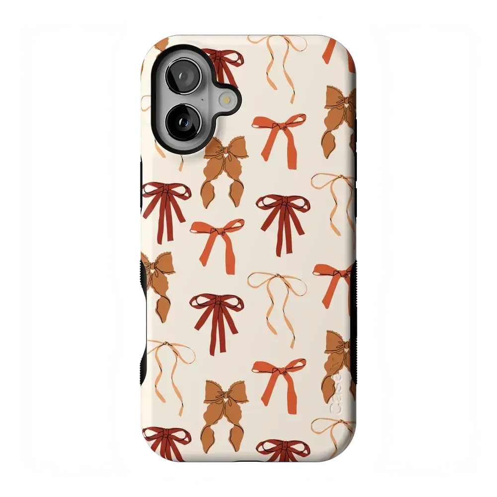 Fall Girlie | Pumpkin Spice Bows Case - Bansusa