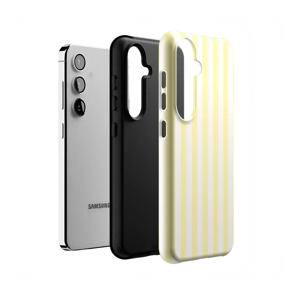 Butter Yellow Stripes | Sunday Best Case - Bansusa