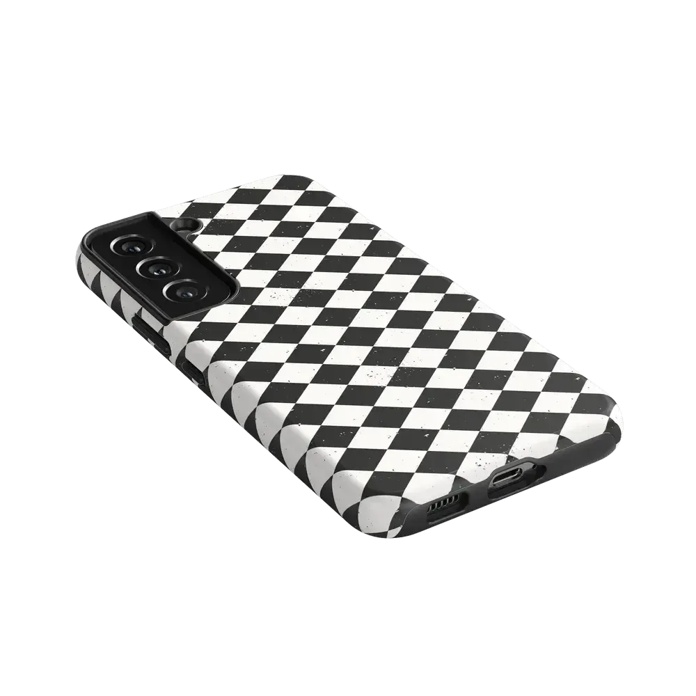 Salem's Hex | Black & White Checkered Case - Bansusa