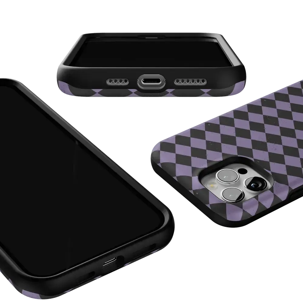 Midnight Hex | Purple Checkered Case - Bansusa