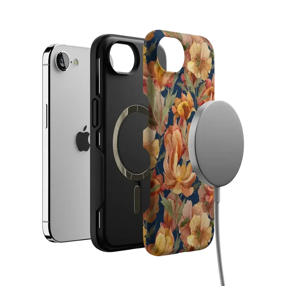 Fallen Gold | Antique Floral Case - Bansusa