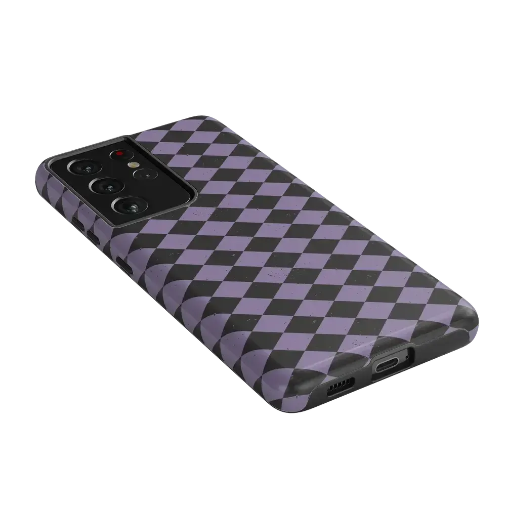 Midnight Hex | Purple Checkered Case - Bansusa