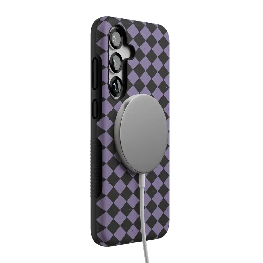 Midnight Hex | Purple Checkered Case - Bansusa