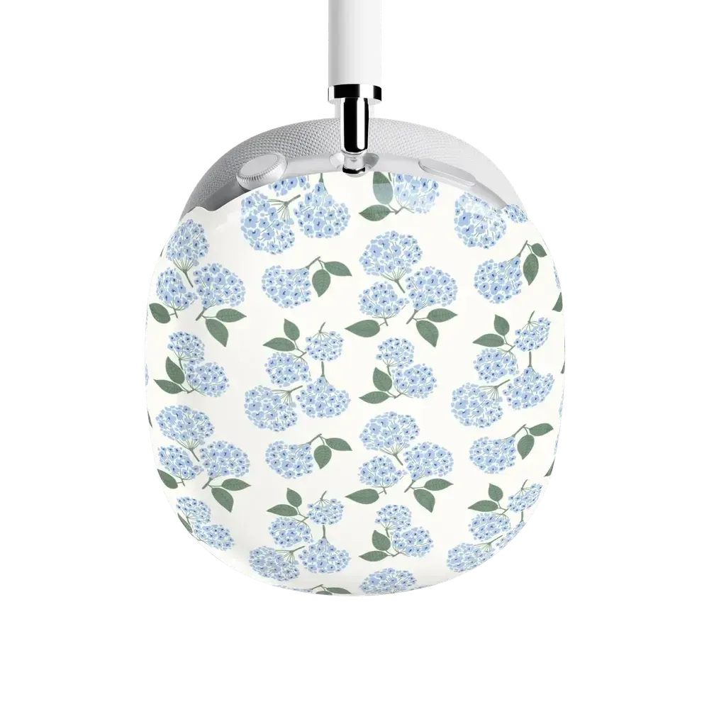 Nantucket Cottage | Blue Hydrangea AirPods Max Case - Bansusa