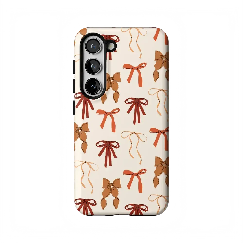 Fall Girlie | Pumpkin Spice Bows Case - Bansusa