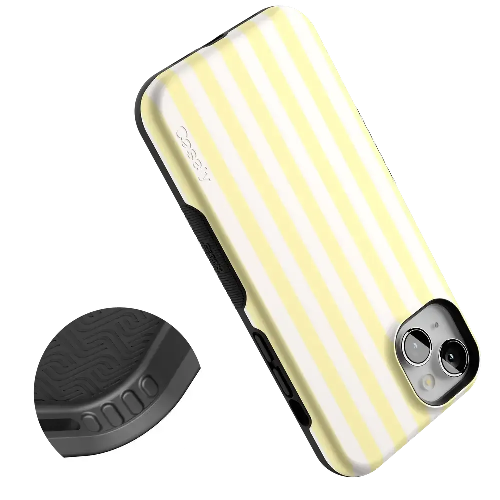 Butter Yellow Stripes | Sunday Best Case - Bansusa