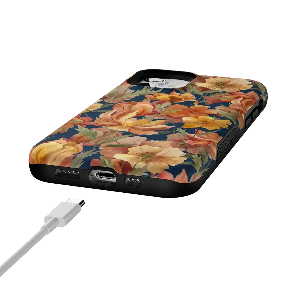 Fallen Gold | Antique Floral Case - Bansusa