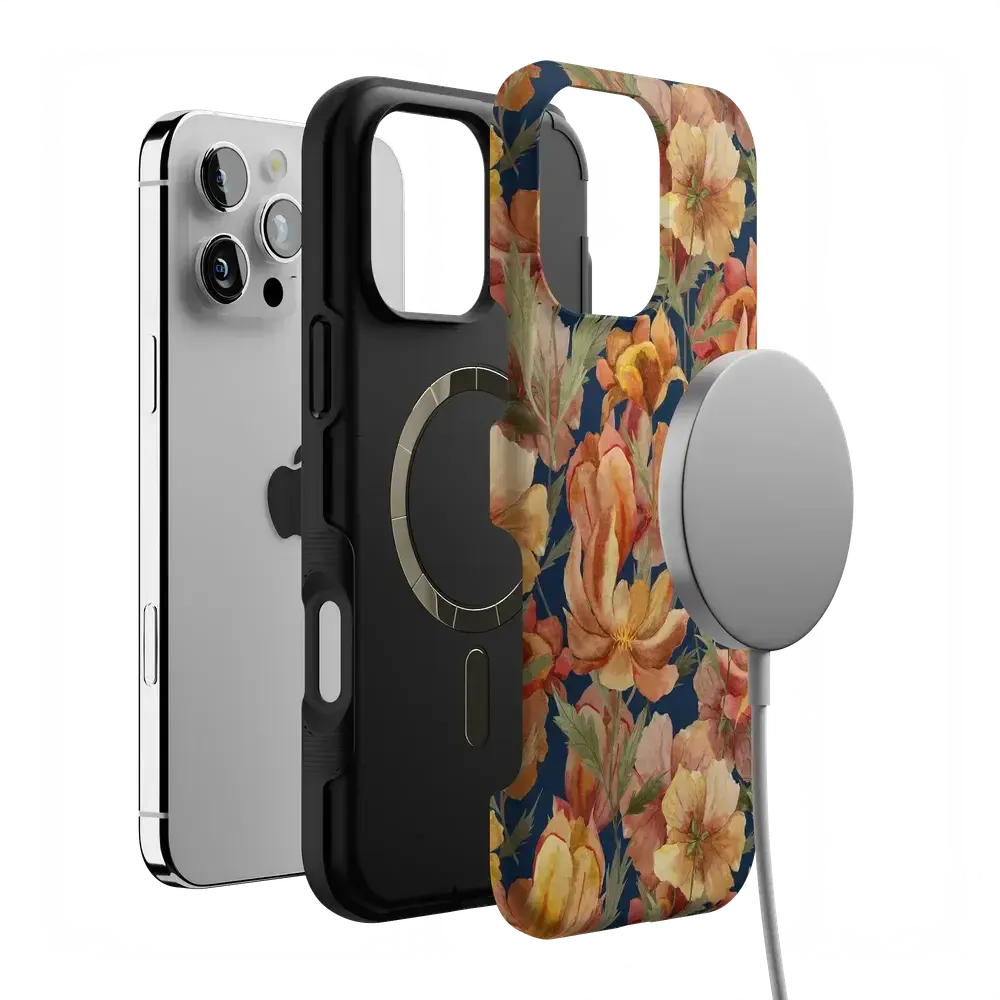 Fallen Gold | Antique Floral Case - Bansusa